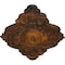 Ekena Millwork Ashford Ceiling Medallion, Hand-Painted Rust, 42 3/4"W x 28 7/8"H x 1"P CM42X28ASRUS - alternate 4